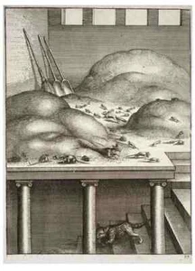 Wenceslas Hollar The old weasel and the mice Photo Print A4 - Picture 1 of 1