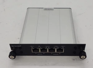 NETSCOUT TAP Transceiver Copper Ethernet 10/100/1000 Module w/ Redundant Power - Afbeelding 1 van 4