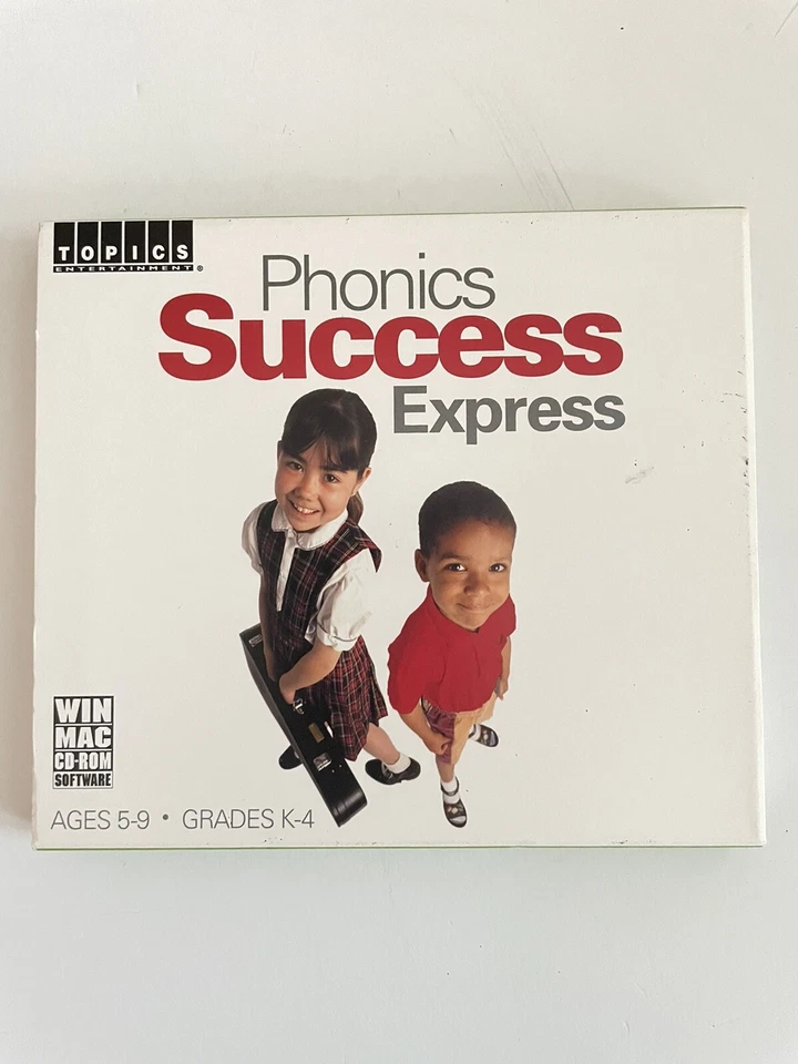 Phonics Success Express (Ages 5-9  / Grades K-4) Reading Topics WIN MAC CD-ROM  - Image 1 of 4