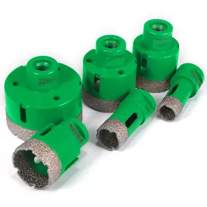 VEVOR 6 tlg Diamantbohrer Diamant Bohrkronen Set M14 20/25/40/45/50/68mm - Bild 1 von 12