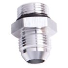 Aeroflow Orb To An Straight Male Flare Adapter -12 Orb To -8An Silver Af920-0...