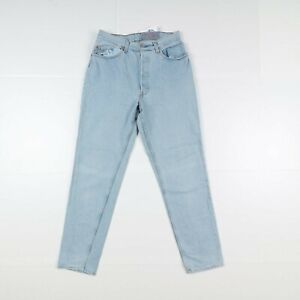 Levi's 901 Mom Fit Utilisé (Cod.Y2324) W33 L32 Taille Haute Femme en Jeans USA