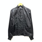 Gebrauchte Herren schwarz Comme Des Garcons Satin chinesische Jacke Tops Oberbekleidung Marke