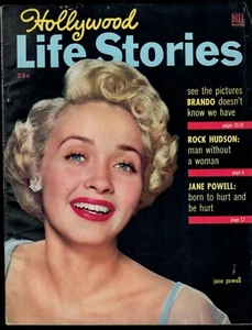 HOLLYWOOD LIFE STORIES #3 1953 Jane Powell,Marlon Brando,John Derek,Betty Grable - Picture 1 of 11
