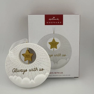 Hallmark Keepsake 2025 Always with us Rememberance of a loved one Ornament