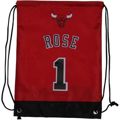 Derrick Rose Chicago Bulls Player Drawstring Backpack - Red - Image 1 of 4