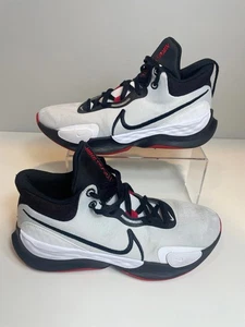 Nike Renew Elevate 3 Pure Platinum Black Red 2022 - DD9304-100 Size 10.5 - Picture 1 of 12
