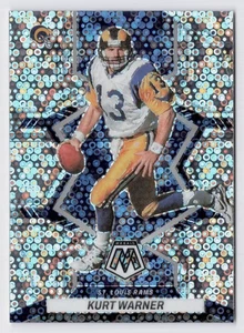 2022 Panini Mosaic Kurt Warner #245 Silver Disco Prizm ST. LOUIS RAMS - Picture 1 of 2