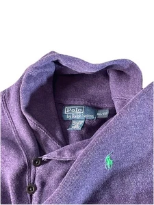 Polo by Ralph Lauren lila Pullover Schalkragen Sweatshirt XL - Bild 1 von 5