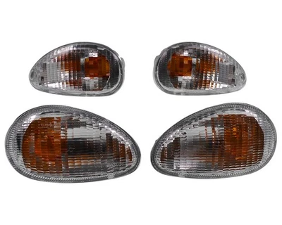 Blinker Set vorne und hinten Weiß Original für Piaggio Vespa ET2 ET4 50 125 - Bild 1 von 4