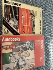 Triumph 1300 1500 Owners Handbook , Owners Workshop Manual , Handbooks Autobooks - Picture 1 of 5