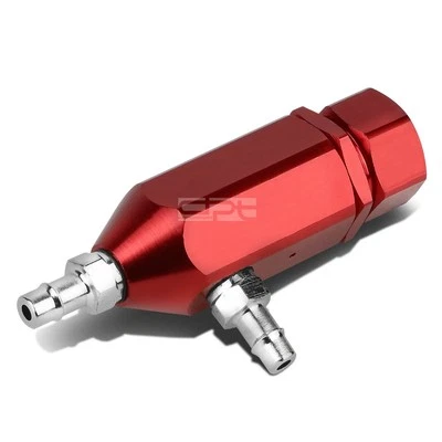 TURBOCOMPRESOR AJUSTABLE MANUAL ROJO CIRCUITO CERRADO BOOST BYPASS CONTROLADOR 1-30PSI Foto 1 de 4
