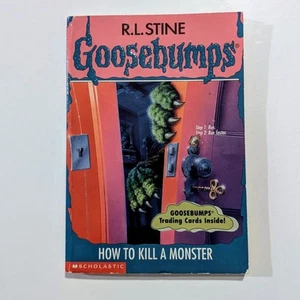 Goosebumps How To Kill A Monster #46 1st Print/Edition RL Stine - Picture 1 of 4
