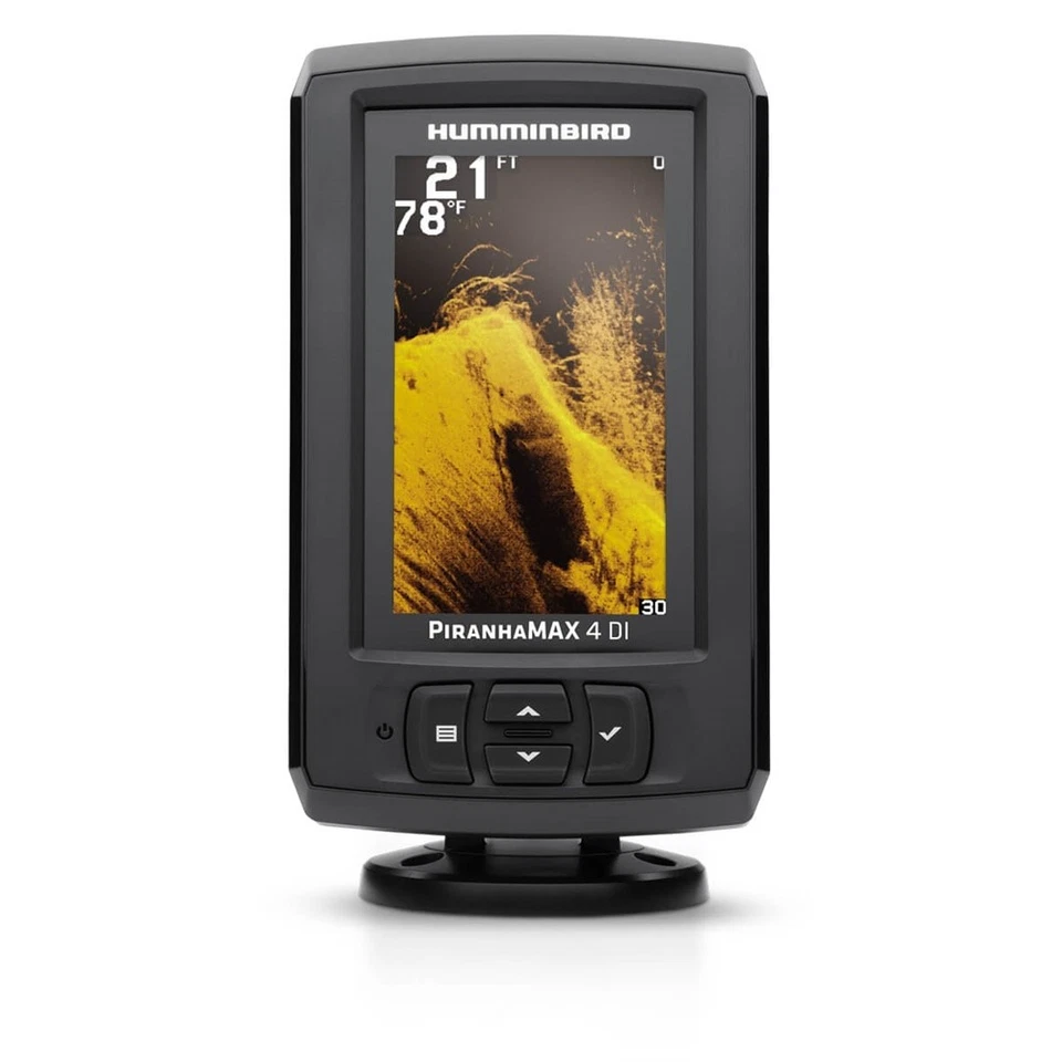 Humminbird Fish Finder PiranhaMAX 4 DI Sonar Down Imaging Angling Boat Tackle - Image 1 of 2