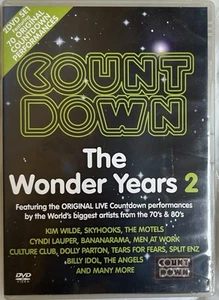 COUNT DOWN The Wonder Years 2 (DVD 2007) Region 4 Music Concert OOP *FREE POST* - Picture 1 of 2