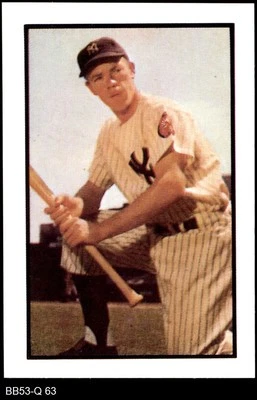 1953 Bowman REPRINT #63 Gil McDougald Yankees 8 - NM/MT - Image 1 of 2