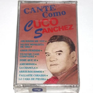 Cante Como Cuco Sanchez - Music Pista Vol 60 Karaoke (Cassette Tape 1991) SEALED - Picture 1 of 4