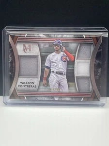 Willson Contreras 2022 Topps Museum Collection Primary Pieces Quad Relic # /99 - Picture 1 of 2