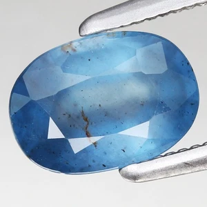1.07ct 7.2x5.1mm Oval Natural Unheated Tanzanian Teal Blue Spinel, Africa Gemsto - Picture 1 of 4