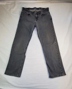 Calvin Klein Jeans Pants Men’s 34x30 Black Corduroy Relaxed Straight Fit Ca10 - Picture 1 of 9