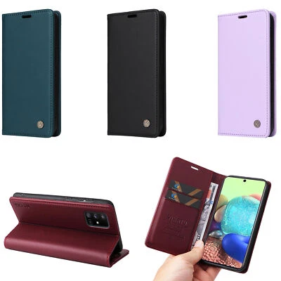 for Oppo A58 A77 A78 A98 A1 Find X3 X5 Magnetic Leather Flip Wallet Cover Case - image 1 of 4
