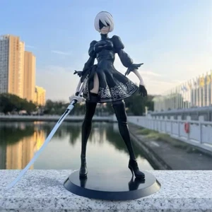 Yorha Figure NieR Automata 2B No.2 Tpye B Anime Figures Deluxe 28cm - Picture 1 of 7