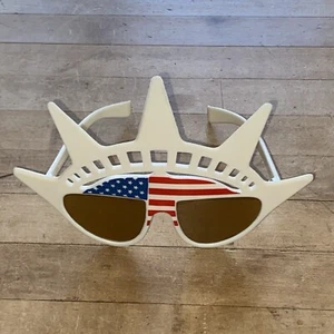 Gafas de sol retro vintage años 70 NYC Estatua de la Libertad 4 de julio Taiwán - Imagen 1 de 20