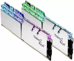 ✔✔ G.SKILL TridentZ Royal RGB 32GB (2x16GB) 3600 MHz *14-15-15-35* (B-Die) DDR4 - Picture 1 of 6