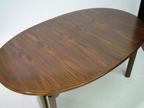 Mid-Century Danish Rosewood and Mahogany 125" Dining Table by Skovby of Denmark Cover