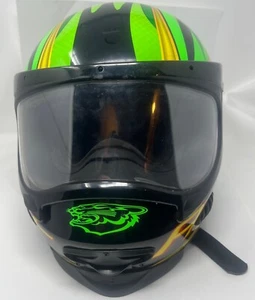 Arctic Cat Snowmobile Helmet Medium DOT Full Face - Picture 1 of 15