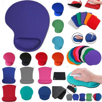 Mouse Pad Wrist Rest Support Ergonomic Comfort Mat Non-Slip PC Laptop Computer.. - Image 1 of 4