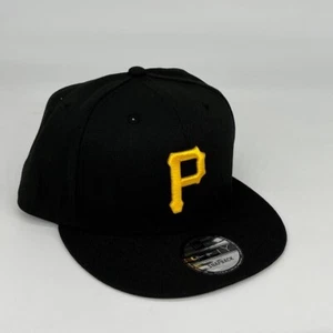 Pittsburg Pirates 950 Adjustable Black Snapback New Era Cap - NWT - Picture 1 of 7