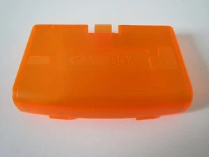 Nintendo Game Boy Advance Batteriedeckel orange / transparent GBA - Picture 1 of 1