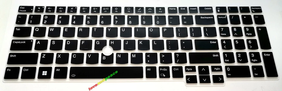 Keyboard Skin Cover for Lenovo ThinkPad L15 Gen 4 15″, P16s/T16 Gen 3, L16 Gen 1 - Image 1 of 2