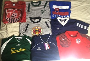 Lote de camisetas de fútbol vintage Y2K Adidas Nike Puma Kelme mediana/grande - Imagen 1 de 8