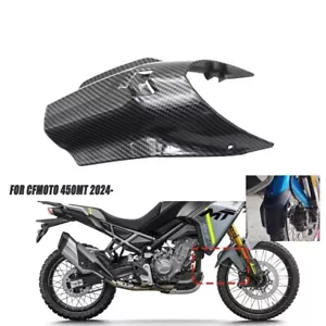 Front Fender Extender Mudguard Extension Splash Guard Tire Hug For CFMOTO 450MT - Foto 1 di 8