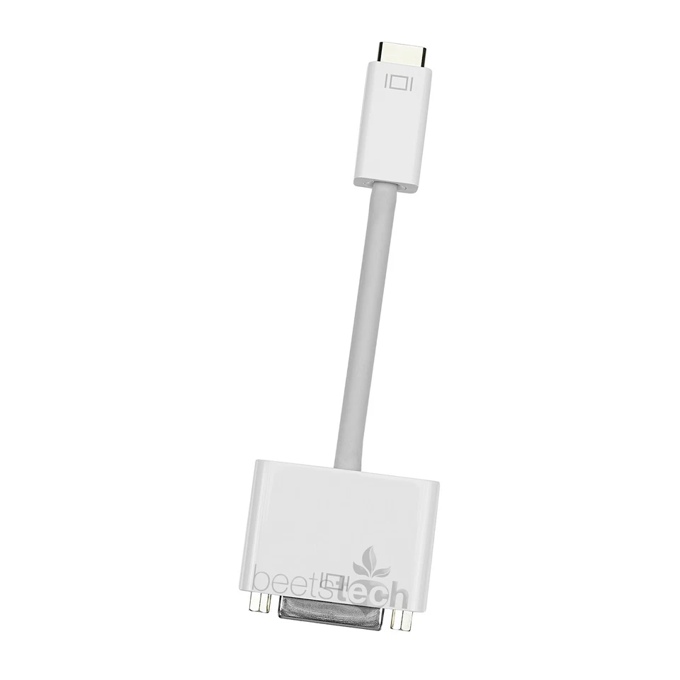 Apple OEM Mini-DVI to DVI Adapter M9321G/B - Image 1 of 1