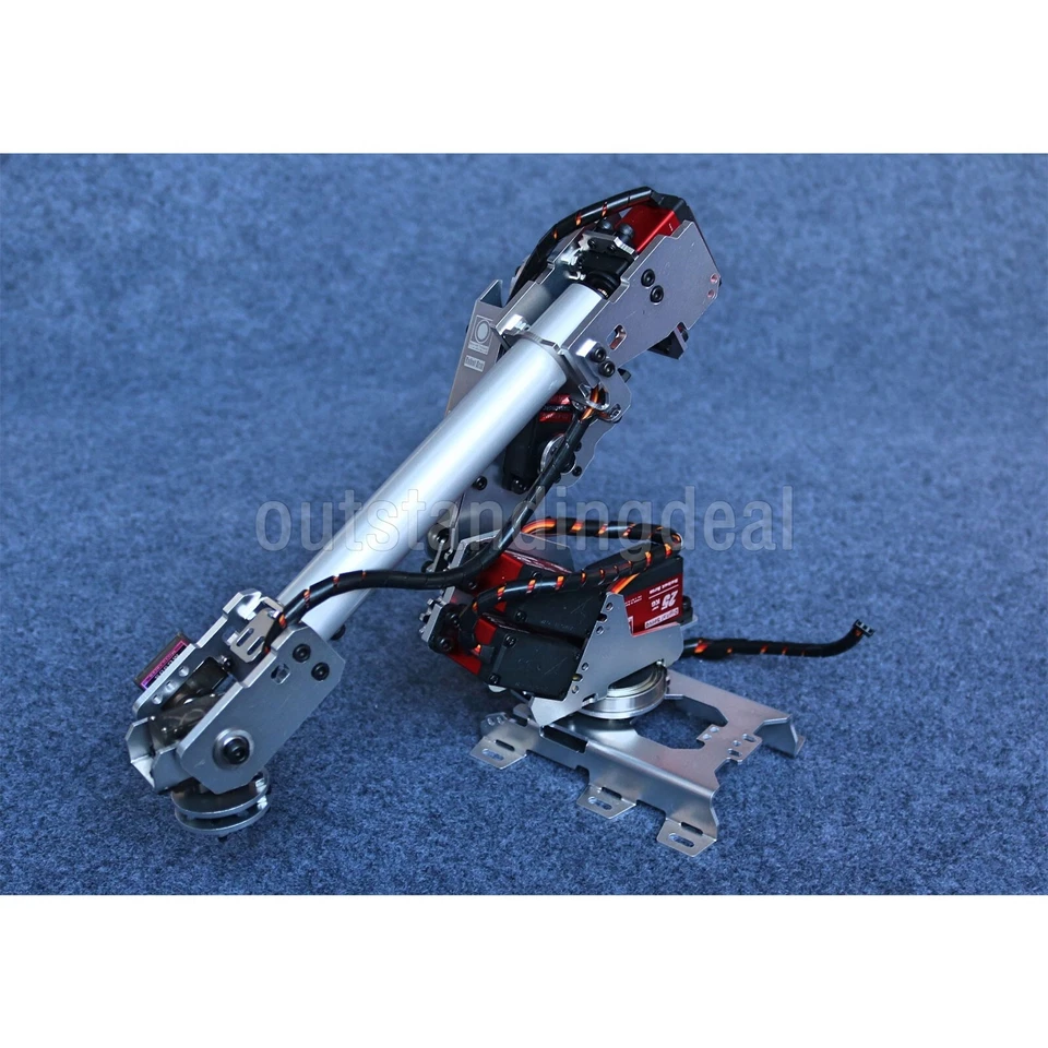 Mechanical Arm DIY Kit 6-Axis Robot 221 DOF Metal Robotic Arm with 25kg Servos - - Image 1 of 1