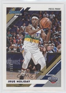 2019-20 Panini Donruss Press Proof Purple /199 Jrue Holiday #129