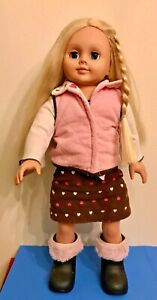 2009 GRACIE Blonde 18" Madame Alexander Doll in NATALIE Outfit