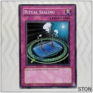 Ritual Sealing - STON-EN056 - Common Unlimited Yugioh - Picture 1 of 1
