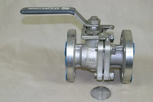 Válvula de bola 1" SVF controles de flujo B4166AT150R2, tipo brida de perno, 150PSI - Imagen 1 de 6
