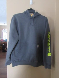 NUEVO CON ETIQUETAS SUDADERA CON CAPUCHA GRÁFICA HOLGADA 5X-GRANDE 5XL CARHARTT PARA HOMBRE GRANDE - Imagen 1 de 2