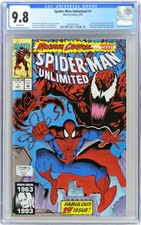 S096. SPIDER-MAN UNLIMITED #1 Marvel CGC 9.8 NM/MT (1993) 1st App. of SHRIEK