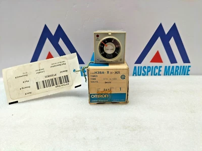 Omron H3BA-8H-305 0-10 HRS Timer 24 Vdc - Image 1 of 4