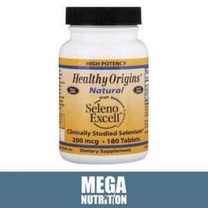 Healthy Origins Seleno Excell 200mcg 180 Tablets | Selenium Immune System - Picture 1 of 2