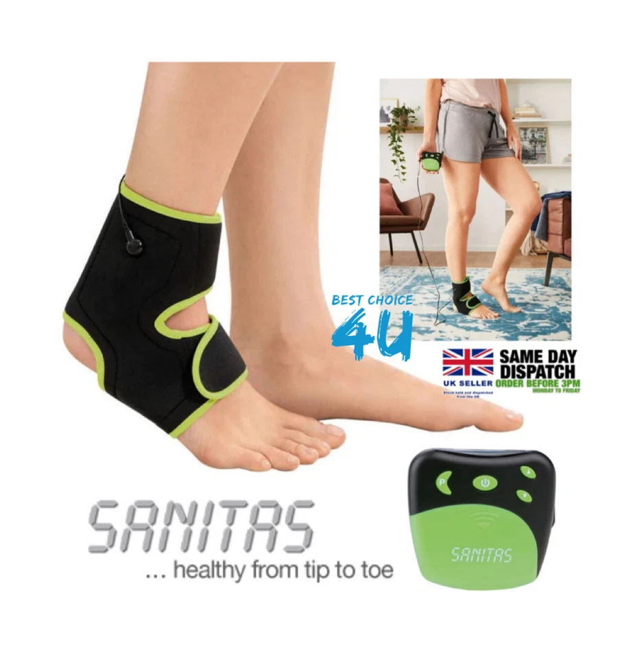 Sanitas Wrist and Lower Arm Pain Relief Device Machine 4 Programs Tens SEM 23