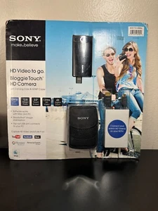 NEW Sony Bloggie Touch MHS-TS10 Snap Camcorder MHS-T10/BBDL- BLACK - Picture 1 of 3