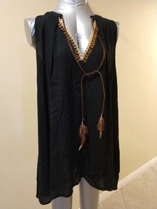 Basically Me schwarze Tunika/Tankbluse - Bild 1 von 7