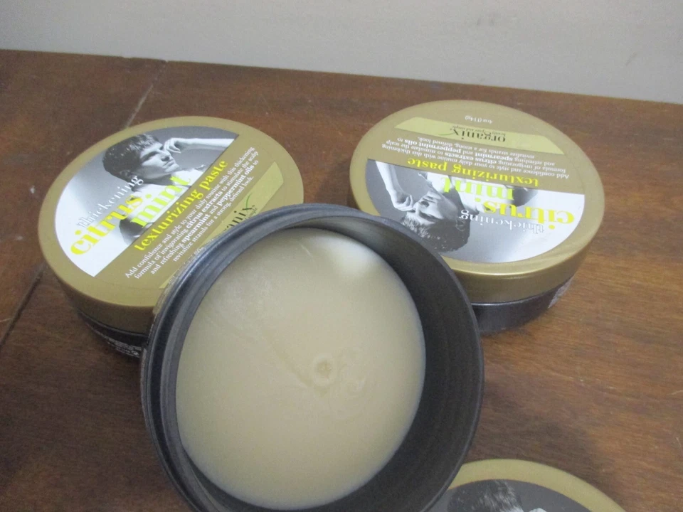 DRIED OUT - Lot of 3 OGX Mens Texturizing Paste, Thickening Citrus Mint - 4oz - Image 1 of 1